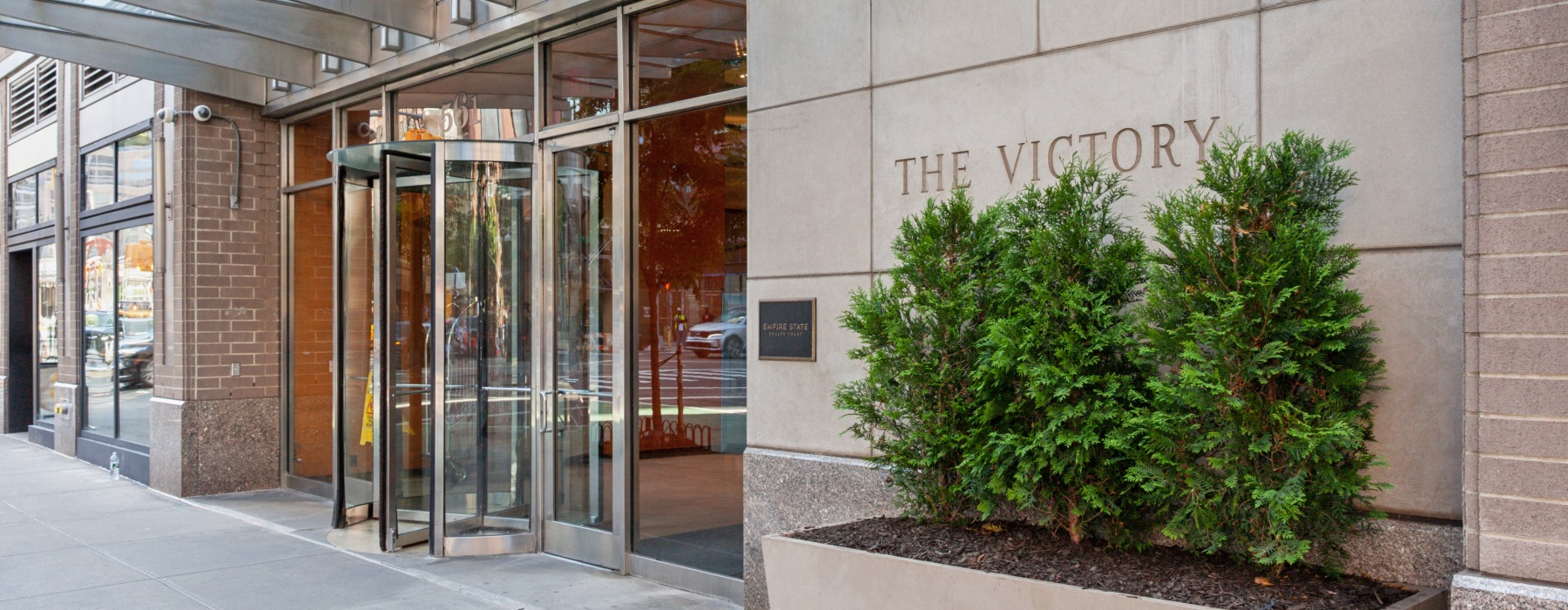 entrance with street views